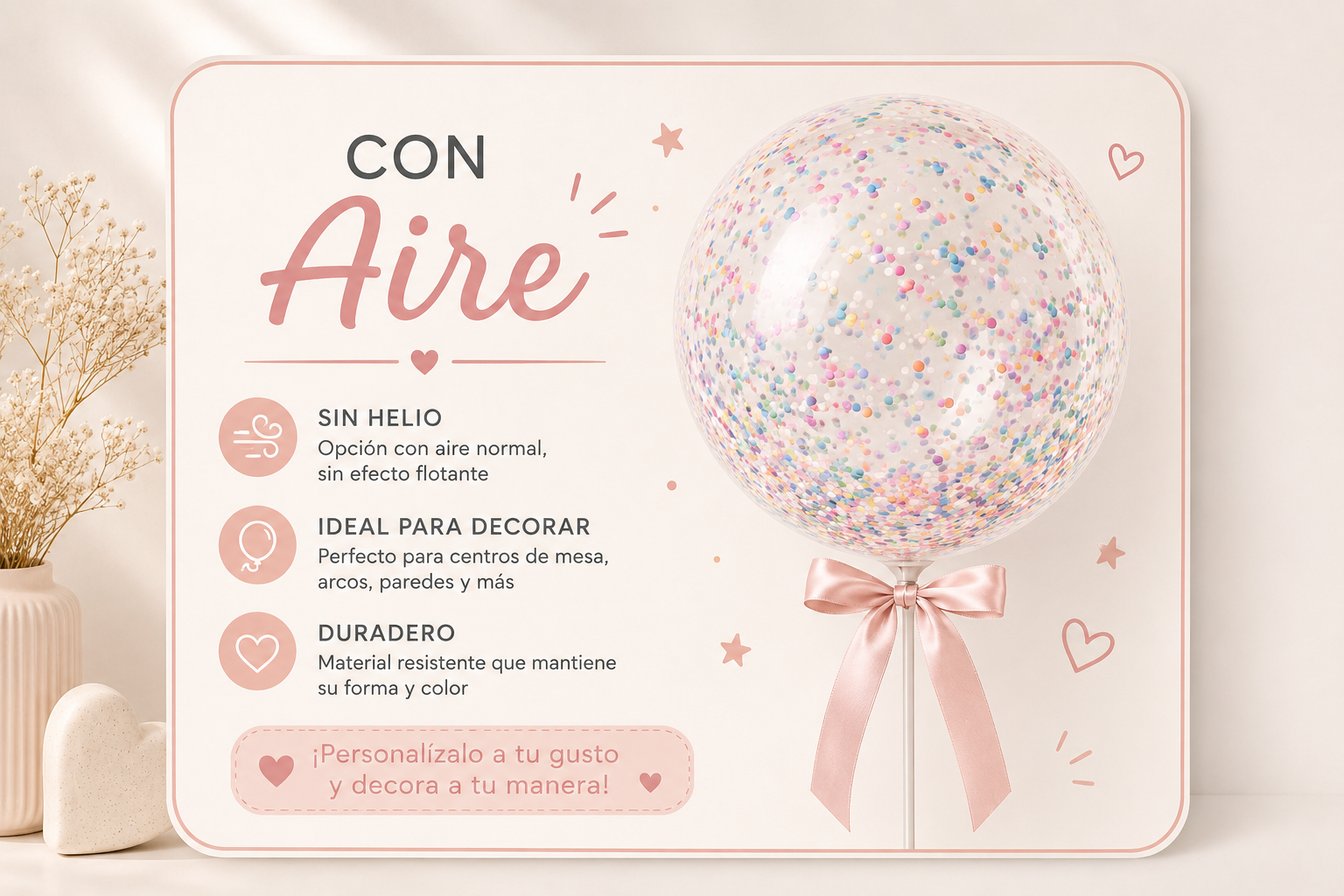 Globo personalizado