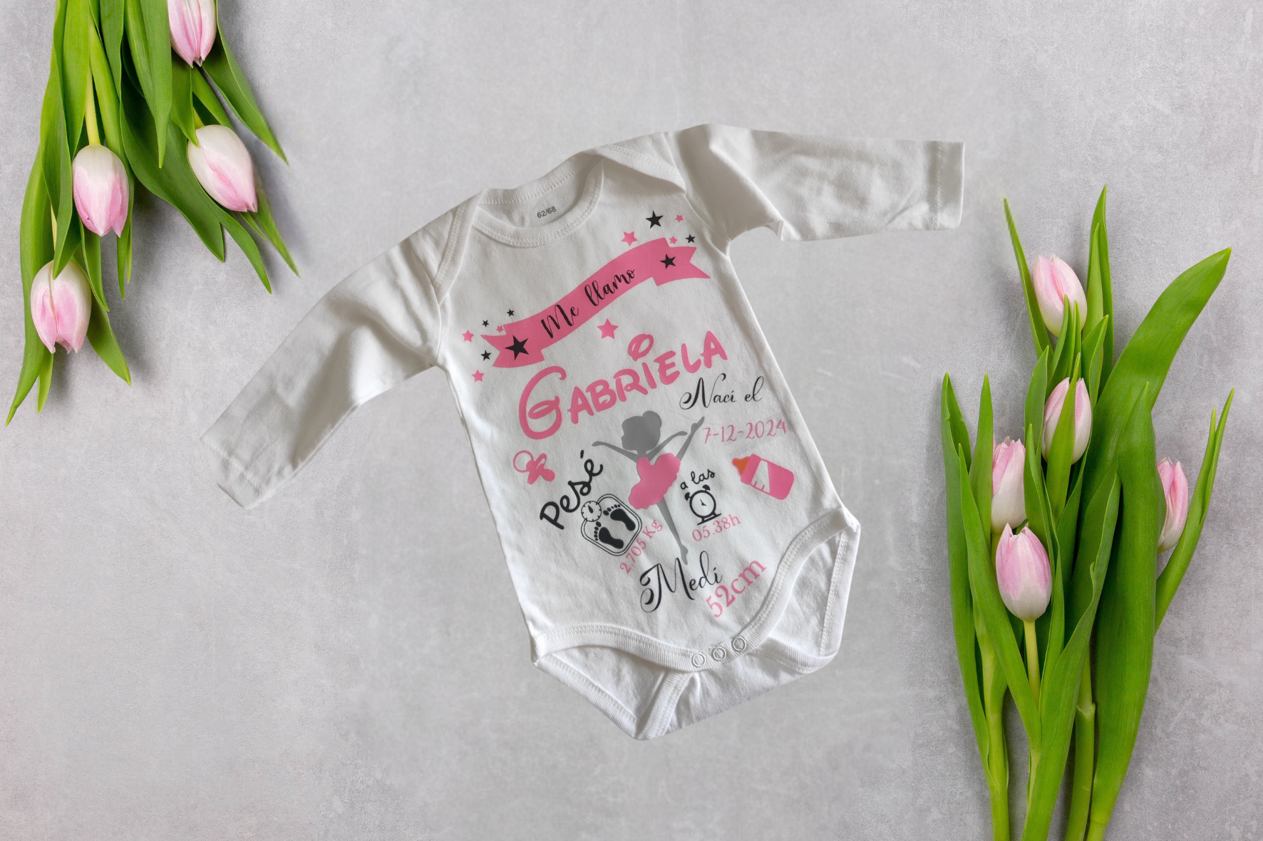 Body bailarina personalizado